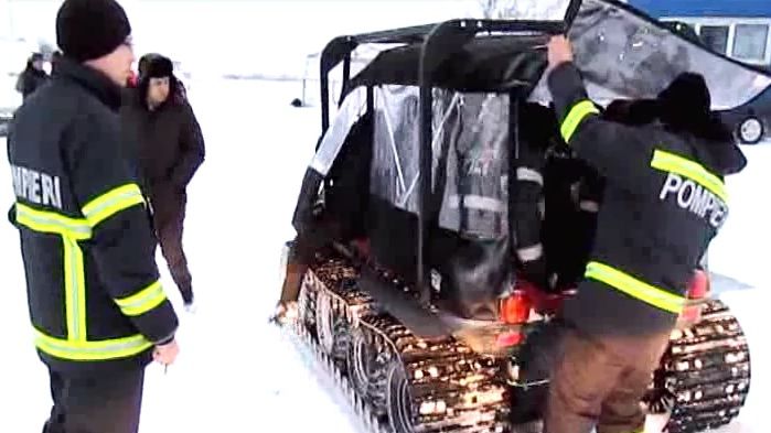 Misiune DRAMATICĂ de salvare a unui tânăr de 21 de ani dispărut pe timpul viscolului