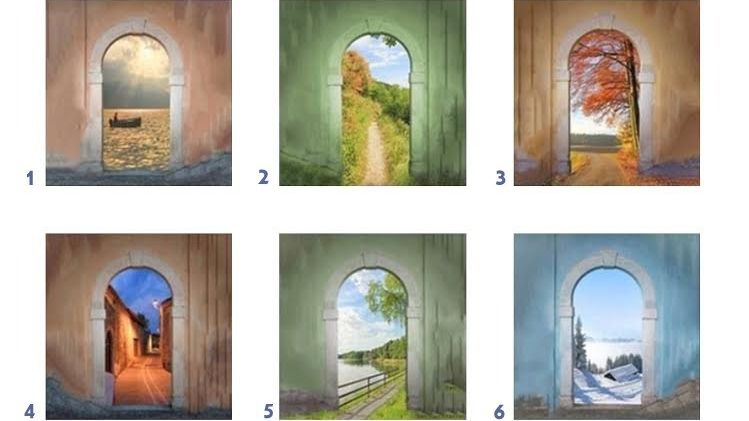 Alege o ușă și vezi ce se spune despre personalitatea ta