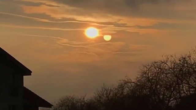 Vine apocalipsa? Al doilea soare a apărut cer, într-o ţară europeană. Imagini stranii