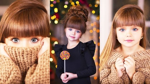 Le detronează pe micile modele! O fetiţă de cinci ani face furori pe internet cu frumuseţea sa