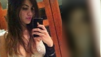 E cea mai sexy brunetă din liceu. Şi-a făcut un selfie pentru contul de Twitter. ŞOC!Ce era în spate