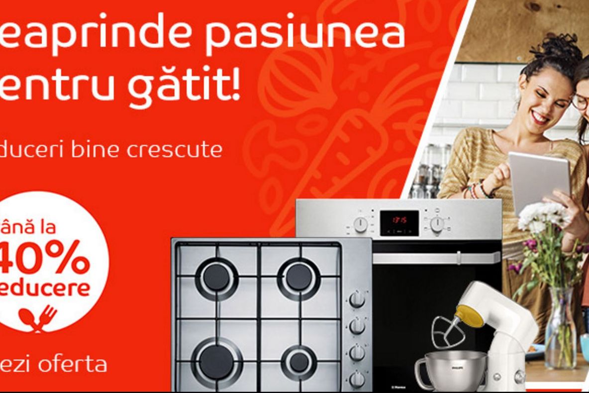 eMAG electrocasnice – Cu o floare nu se face primavara, dar cu sute de oferte, da!
