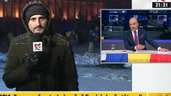 Călin Goia, liderul trupei Voltaj: "Sunt mândru că sunt român. Frigul nu ne sperie". VIDEO