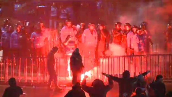 Jandarmeria analizează imaginile video de la proteste pentru a identifica alți incitatori