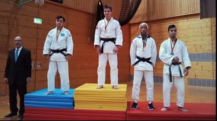 Judoka Alex Bologa, medaliat cu aur la Turneul de Judo pentru Nevăzători din Lituania
