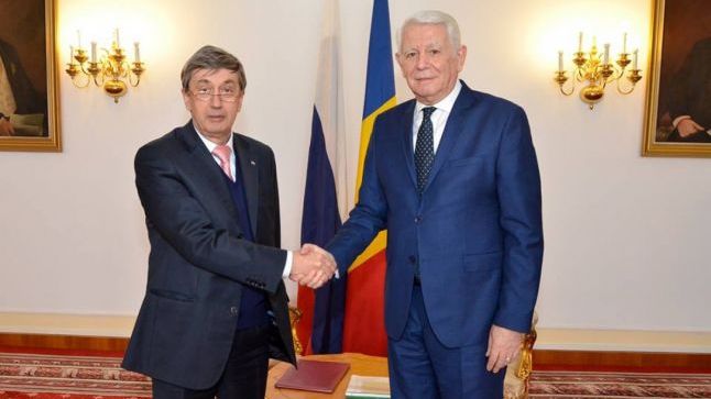 Ambasadorul Rusiei, după întrevederea cu Meleşcanu:O conversaţie foarte pozitivă, foarte consistentă