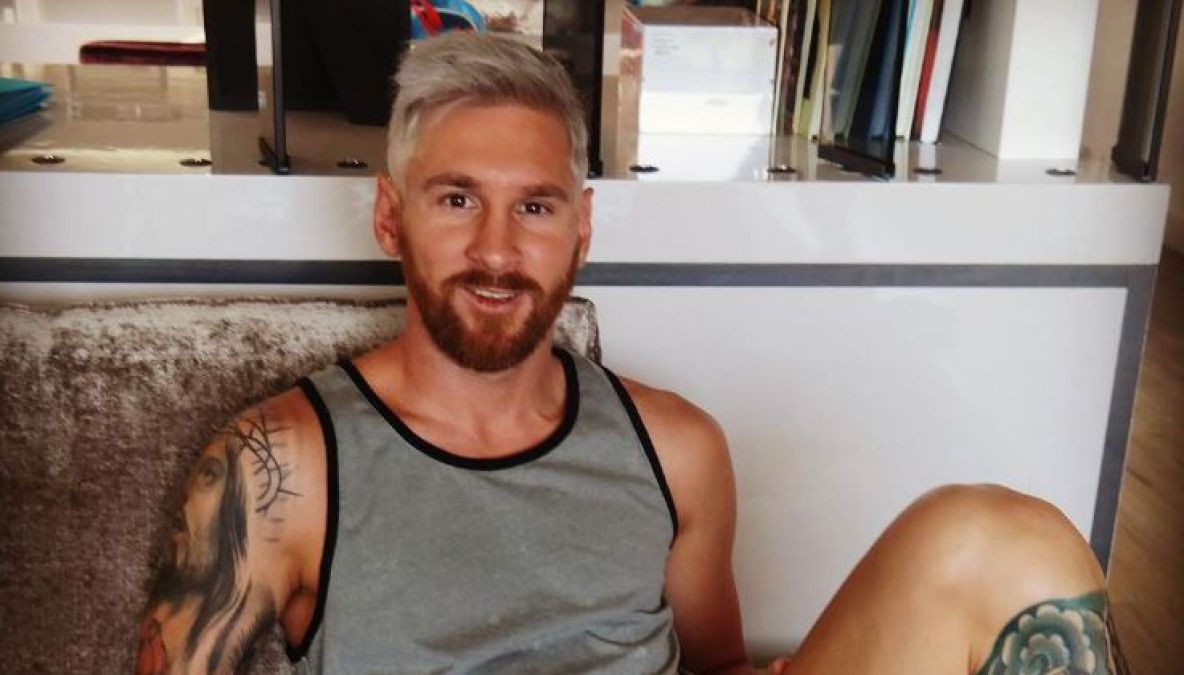 Messi, nervos că vecinii erau gălăgioşi. S-a dus la uşa lor, a scos carnetul de cecuri şi le-a zis..