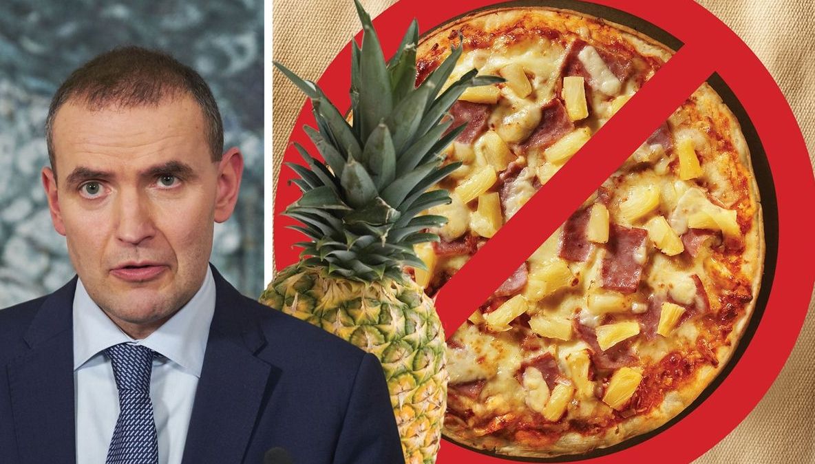 Președintele unei țări europene vrea să interzică pizza cu ananas. Află de ce