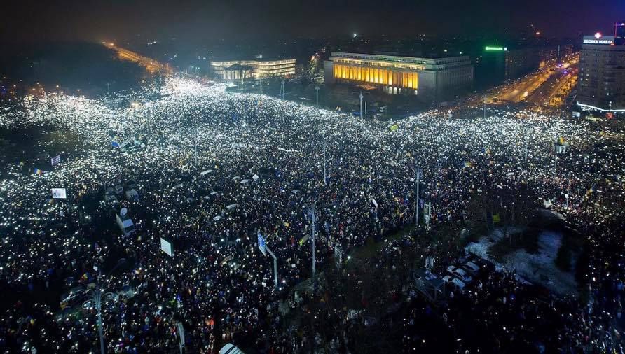 PROTEST Bucureşti 12 februarie: Peste 1 milion de oameni, așteptați, duminică, în Piața Victoriei