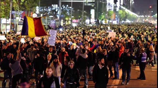 Proteste în Sofia, semn de solidaritate cu manifestanţii români