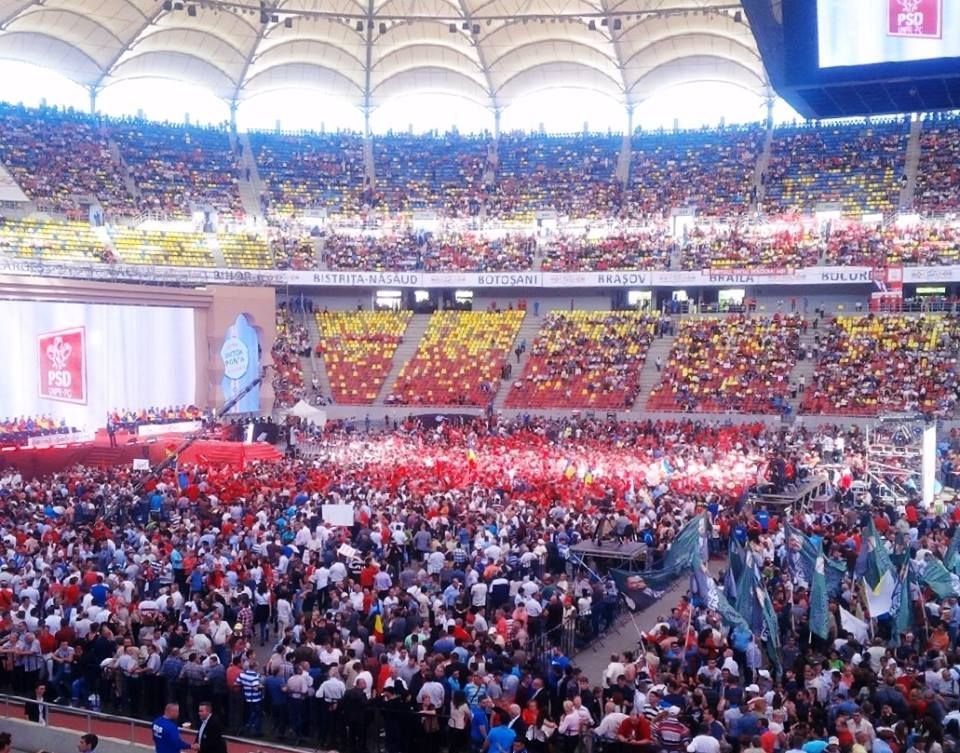 PSD ar fi cerut autorizaţie pentru a organiza joi o contramanifestaţie în faţa Palatului Cotroceni