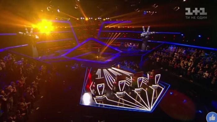 A întors toate scaunele, la Vocea Ucrainei. Când au văzut cine era pe scenă, au început să plângă