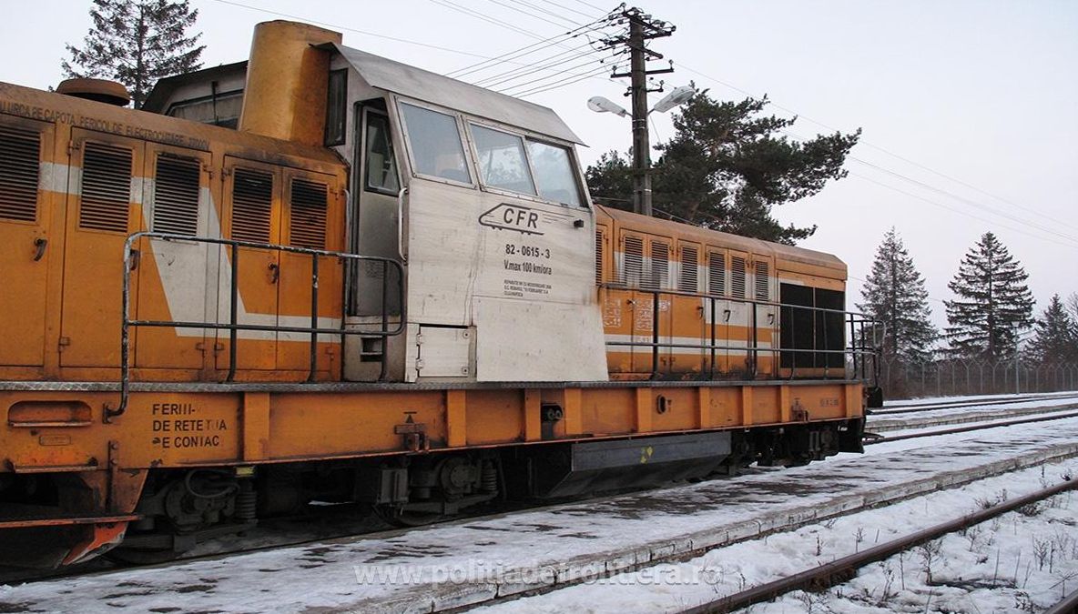 Circulaţia trenurilor între România şi Ucraina, blocată temporar