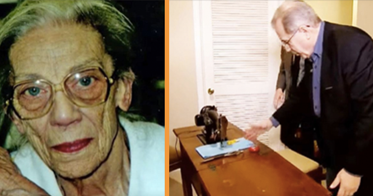 Pe patul de moarte, mătuşa i-a spus să se uite sub maşina de cusut. Ce a găsit acolo, l-a ŞOCAT