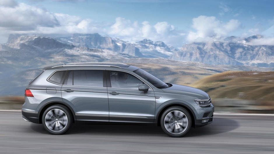 Volkswagen a lansat noua faţă a modelului Tiguan. Acum, are 7 locuri. Cum arată acest SUV
