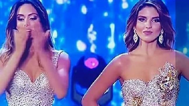 E periculos să câştigi, în Columbia - reacţia unei MISS atunci când rivala ei câştigă titlul VIDEO