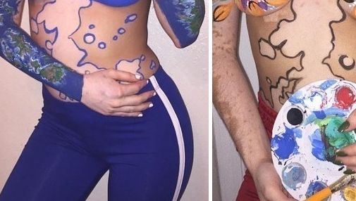 Și-a transformat trupul într-o operă de artă după ce au râs de ea pentru că suferă de vitiligo