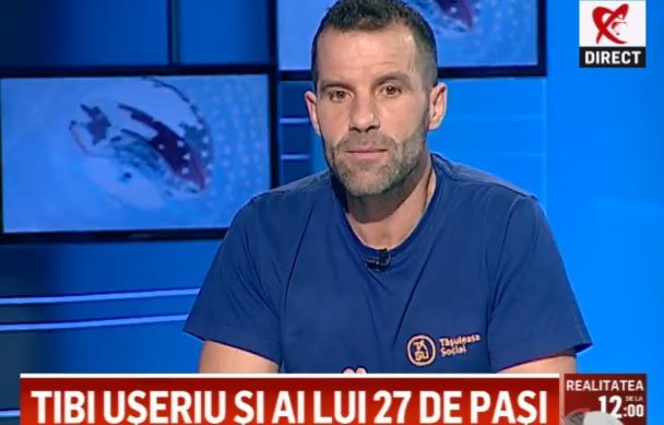 Tiberiu Uşeriu: Pentru mine nu există frică. De asta mă duc inconştient cu capul în faţă