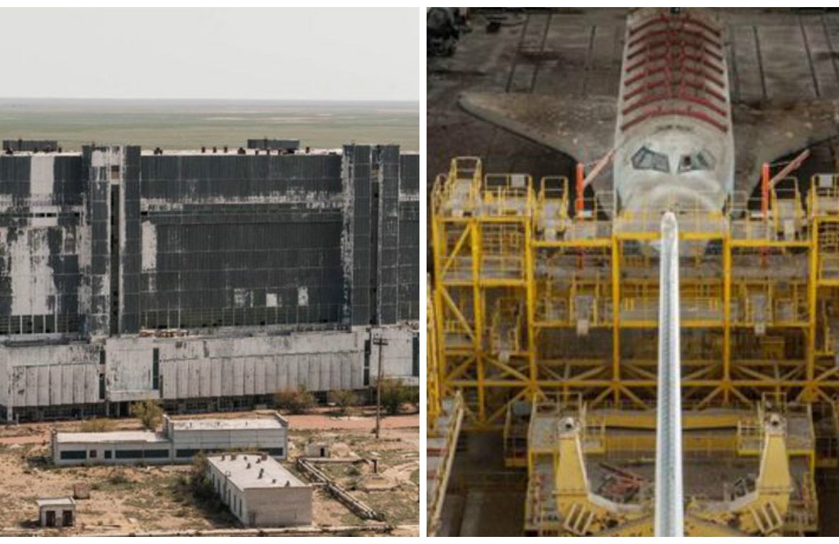 În mijlocul câmpului au găsit hala uriașă. În hală, șoc: 3 nave spațiale. Au apucat să facă o poză..