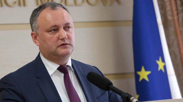 Dodon susţine, în Rusia, că Republica Moldova nu vrea să adere la UE în actuala situaţie