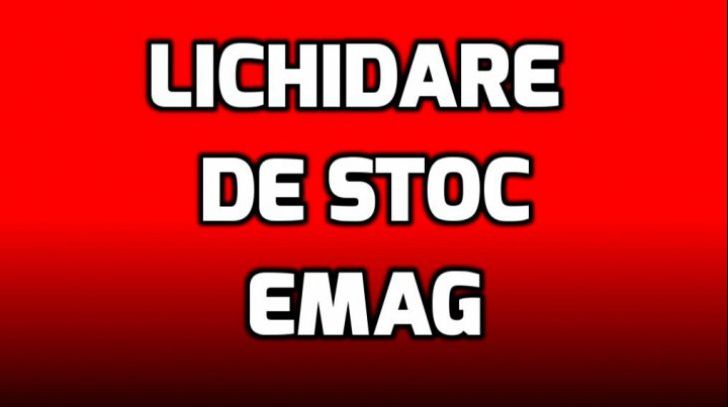 eMAG - Zeci de oferte aflate la lichidare de stoc. Reducerile sunt consistente