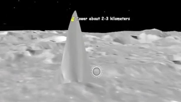 Imagini INCREDIBILE găsite pe Google: ”Extratereștrii au construit TURNURI pe Lună!”