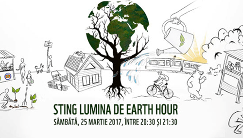 Ora Pământului 2017. Ce evenimente s-au pregătit de Ora Pământului 2017 în Bucureşti şi în ţară