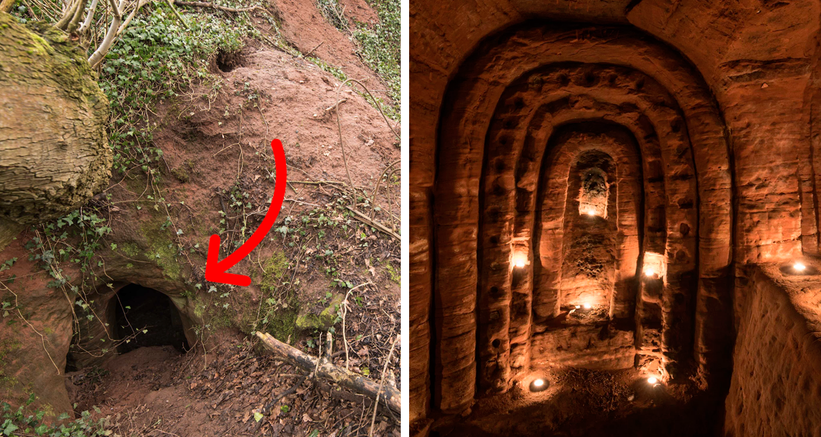 Un lăcaș secret al templierilor, găsit sub o vizuină de iepuri. IMAGINI TULBURĂTOARE