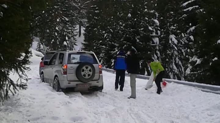 Trei turiști israelieni, blocați în masivul Făgăraș