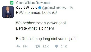 REZULTATE ALEGERI OLANDA. Extremistul Geert Wilders, prima reacție după înfrângere 