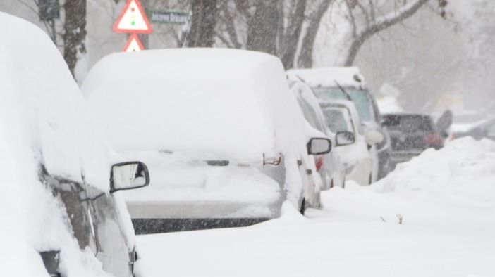 Iarnă în toată regula în martie. Zăpadă de 30 de cm, în Harghita