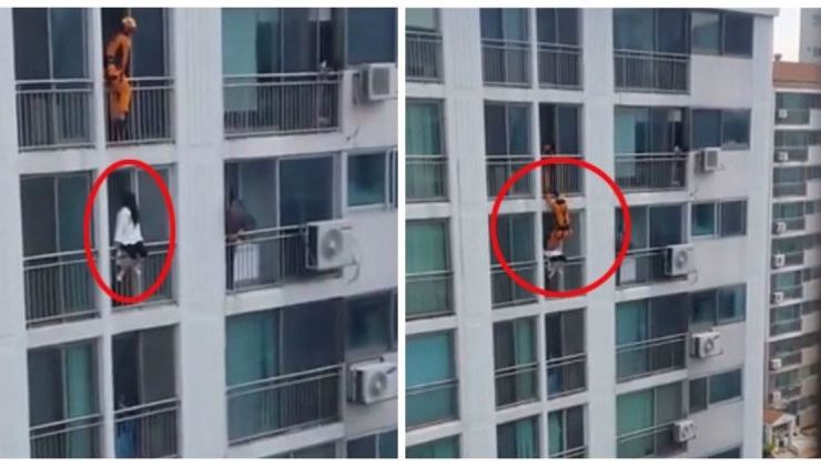 Salvare ŞOCANTĂ în Coreea de Sud - ce i-a făcut salvatorul tinerei e VIOLENT, dar de efect!