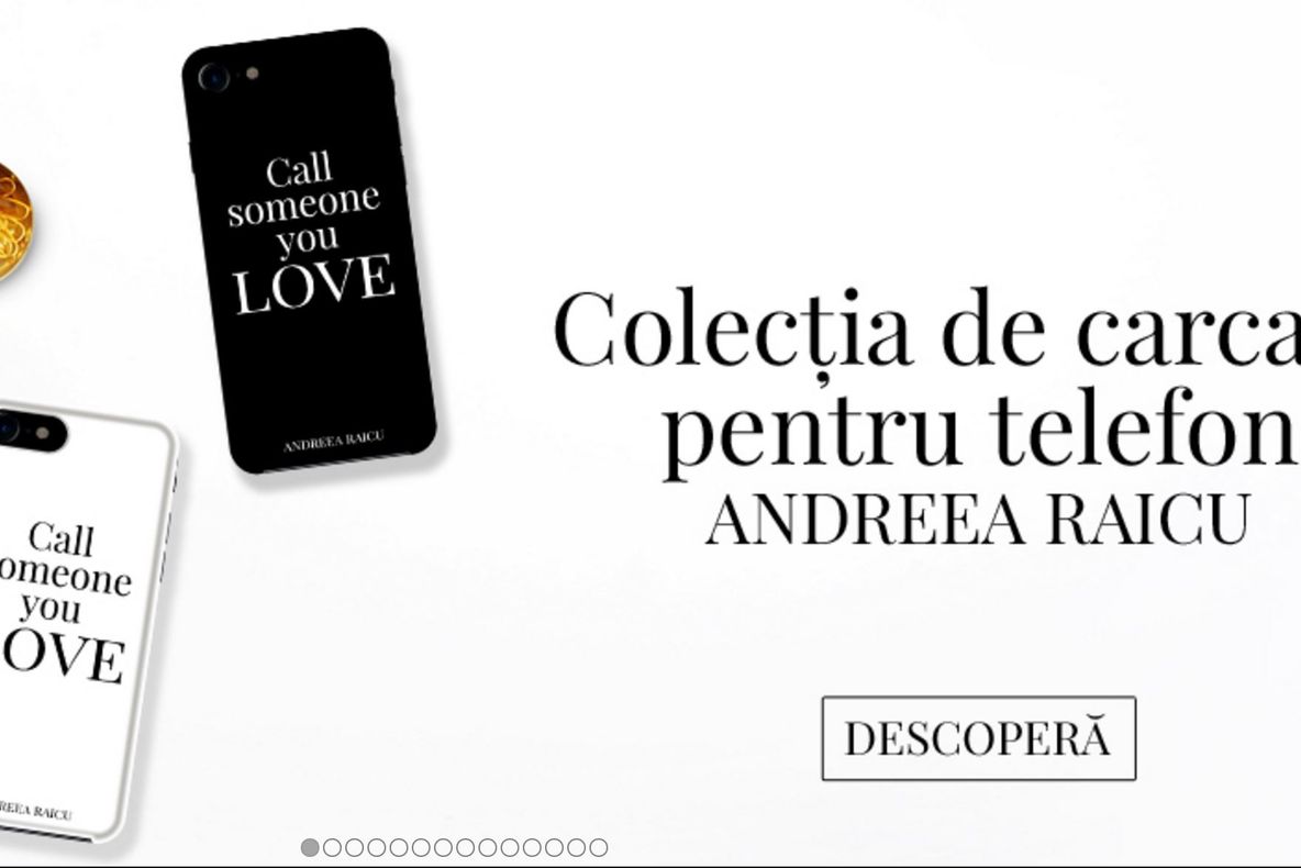 Colectia de carcase pentru telefon Andreea Raicu. Uite ce mesaje haioase au
