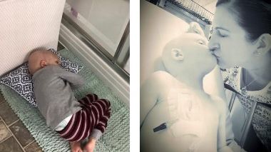 Îşi trăia ultimele secunde de viaţă. Brusc, copilul a deschis ochii, a mişcat buzele şi i-a spus...