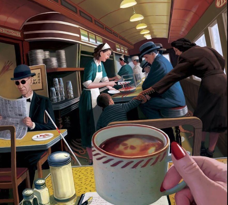 Imaginea care te va speria dacă o privești atent. Poți găsi toate detaliile bizare din ea?