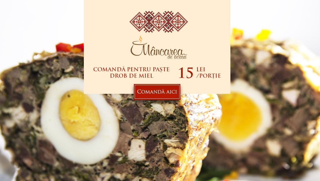 Dragă Mama, anul acesta pregătesc eu masa de Paşte! (P)