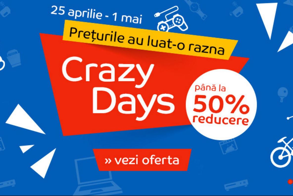 eMAG Crazy Days – Reduceri de pana la 50% - Care sunt cele mai bune telefoane din oferta
