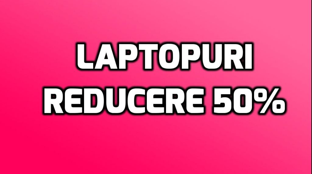 eMAG Crazy Days – 6 laptopuri cu reduceri fabuloase. Stocurile se epuizeaza rapid