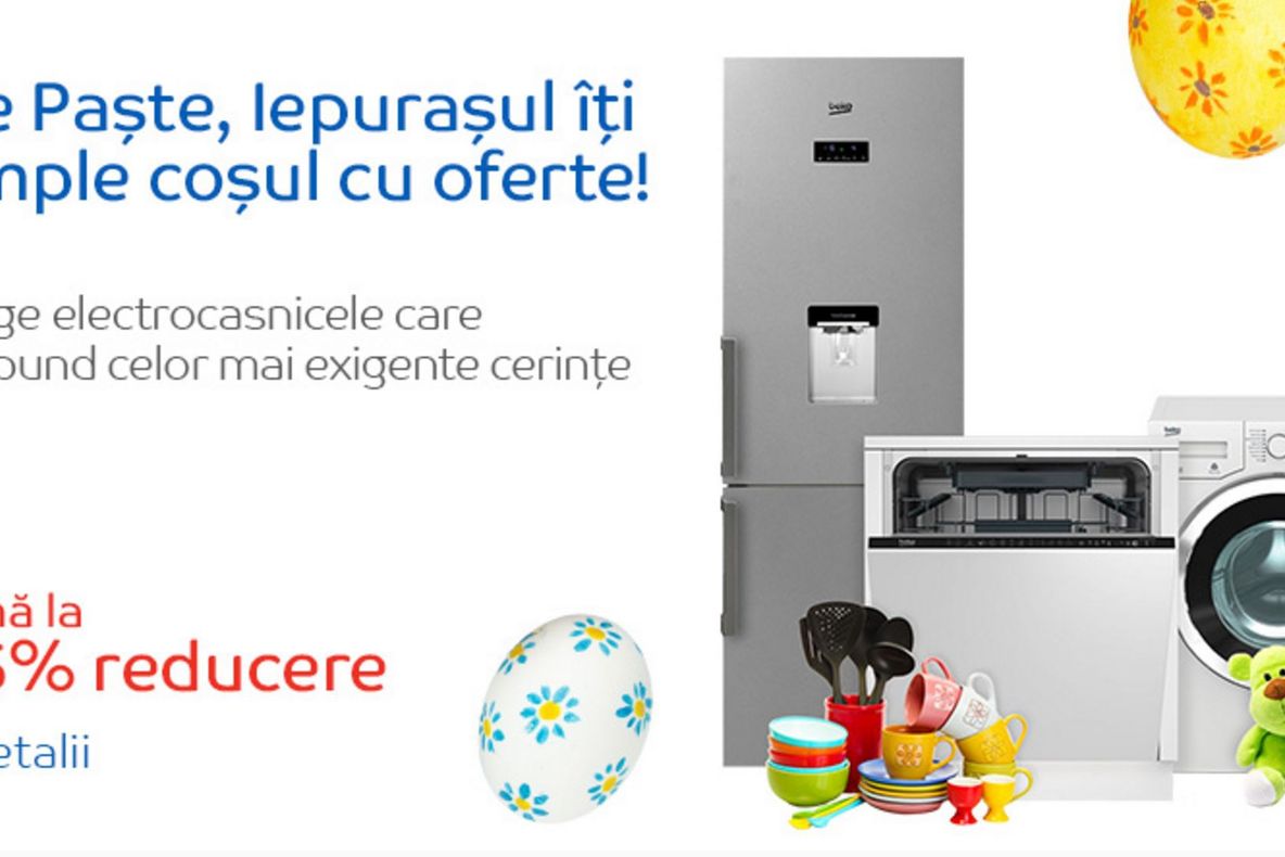 eMAG a dat startul promotiilor de Paste – Ce produse au reduceri mari de tot
