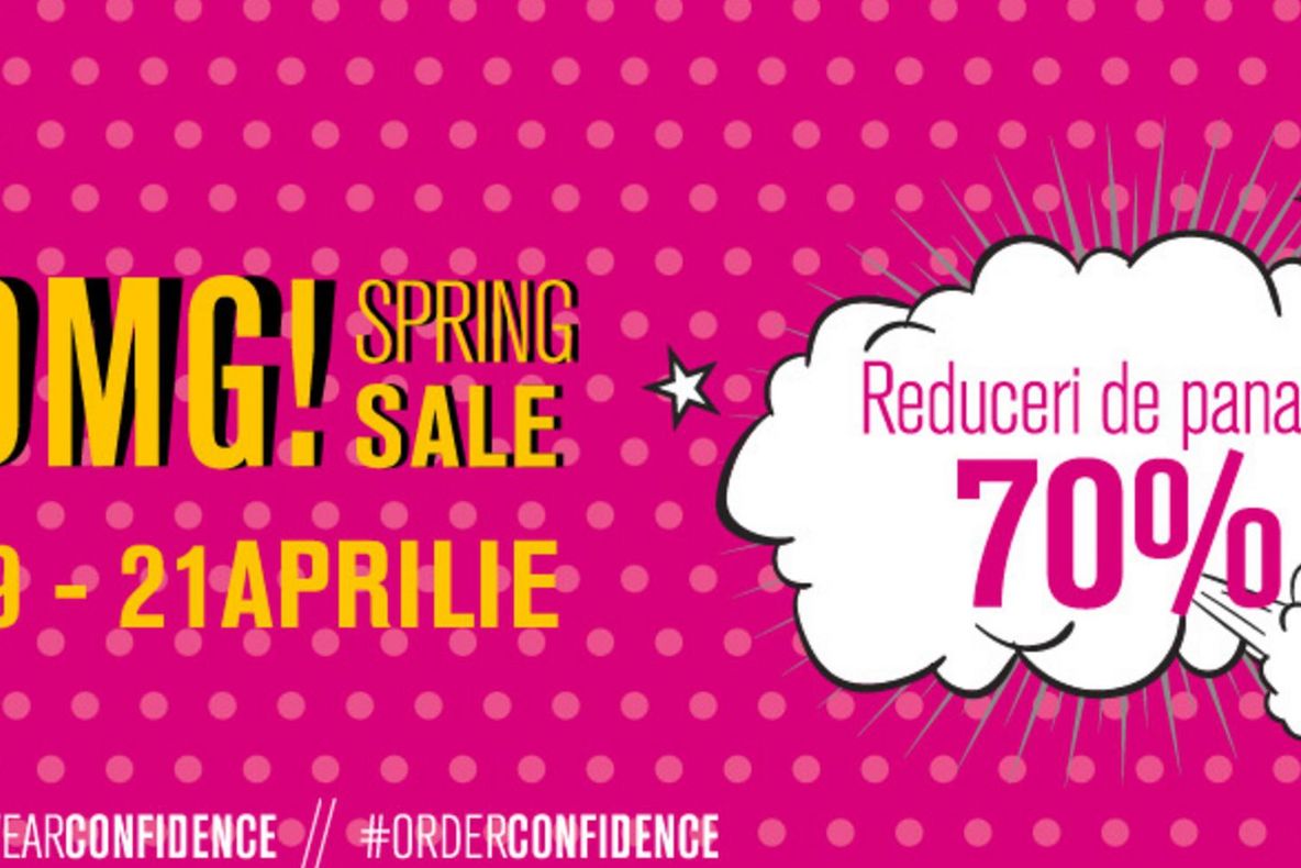 OMG! Fashion Days a dat startul promotiei Spring Sale! Reduceri de pana la 70%