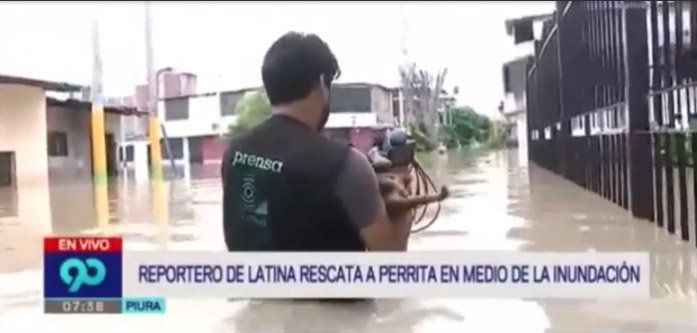 Gest EXTRAORDINAR al unui reporter - de ce a oprit transmisiunea în direct - VIDEO