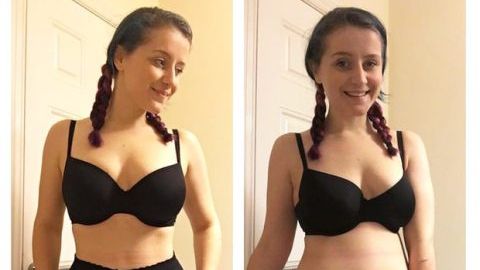 “A dat jos” câteva kilograme în 30 de secunde. A dovedit că frumuseţea de pe internet este falsă