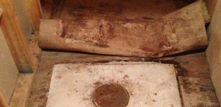 Bunicii lui au murit. A mers să facă curat în casa lor. A dat covorul la o parte şi a avut un şoc!