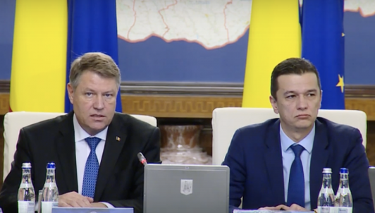 Klaus Iohannis şi Sorin Grindeanu se întâlnesc, miercuri, cu prim-ministrul Georgiei