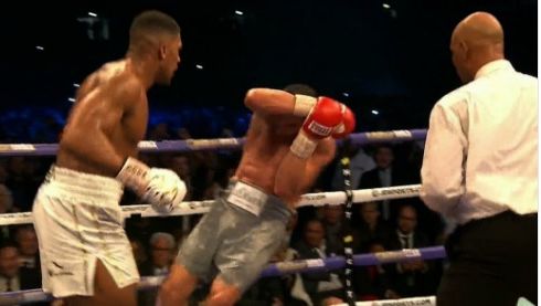 ŞOC pe Wembley: Joshua l-a spulberat pe Klitschko
