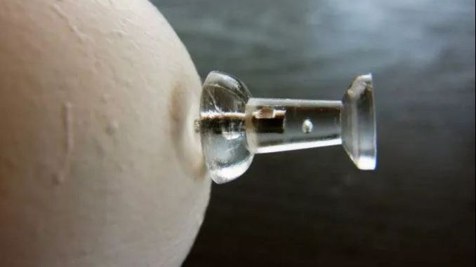 Înțeapă coaja ouălor cu un ac înainte să le fierbi. Rezultatul e spectaculos