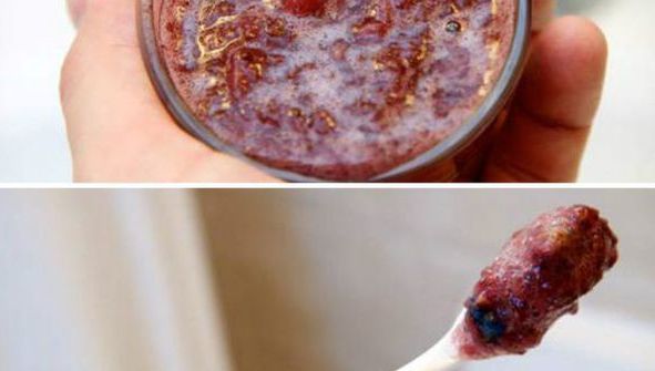 A zdrobit o căpşună şi a pus pasta obţinută pe periuţa de dinţi! Motivul este incredibil