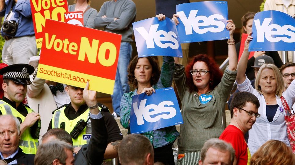 Independenţa Scoţiei. Câţi scoţieni ar spune "Adio, UK" dacă mâine ar avea loc un referendum