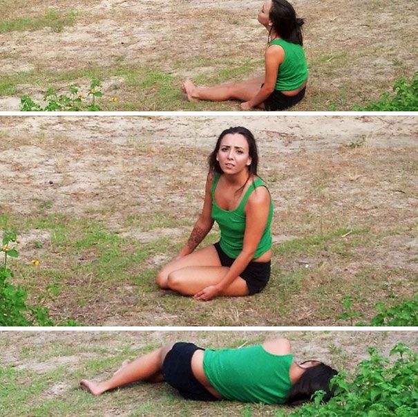 Cele mai PENIBILE poziţii în care iubiţii şi-au surprins partenerul. I-au postat pe Facebook