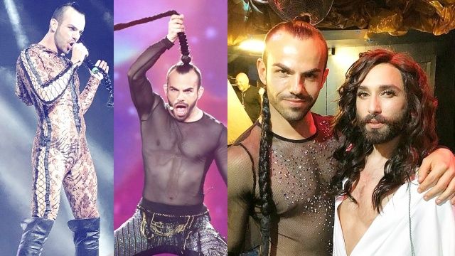 Eurovision 2017. E considerat "noua Conchita Wurst" - cum şochează reprezentantul din Muntenegru